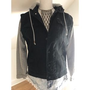 Matrix Black Vest with Grey Sleeves